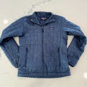 Patagonia Men’s Nano Puff Jacket – Dolomite Blue – Size Small (84212)